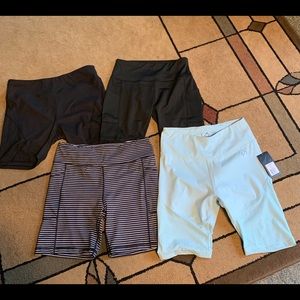 Stretch shorts.  All brand new